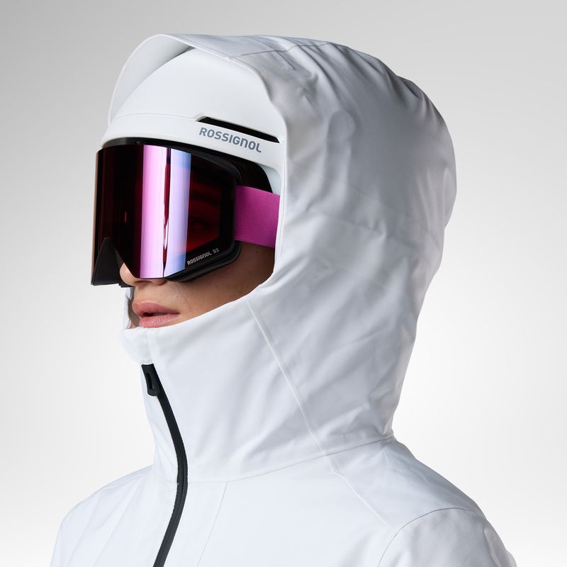Dámska lyžiarska bunda Rossignol Rochrun Insulated white 7