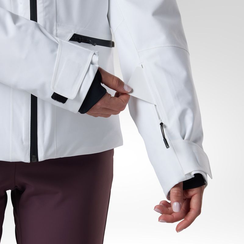 Dámska lyžiarska bunda Rossignol Rochrun Insulated white 10