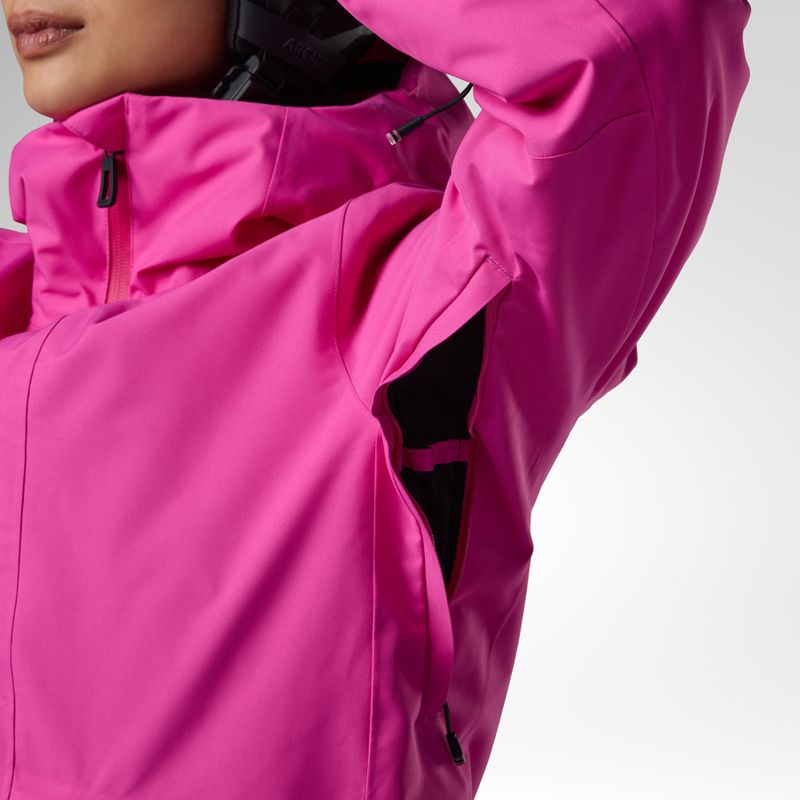 Dámska lyžiarska bunda Rossignol Rochrun Insulated electric fuchsia 8
