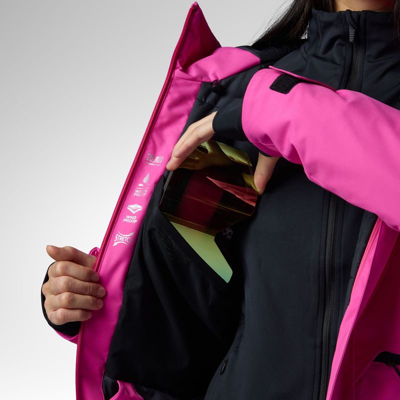 Dámska lyžiarska bunda Rossignol Rochrun Insulated electric fuchsia 11