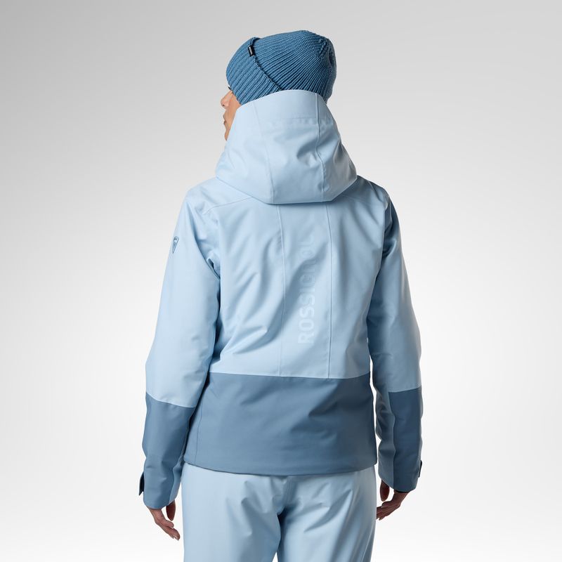 Dámska lyžiarska bunda Rossignol Rochrun Insulated blue aura/windward blue 3