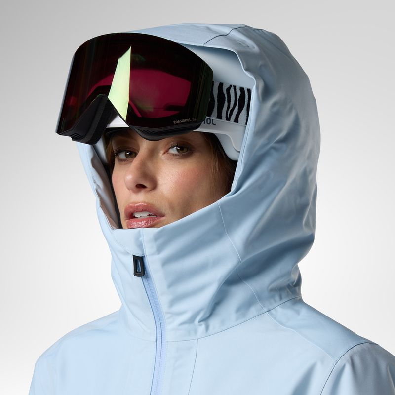 Dámska lyžiarska bunda Rossignol Rochrun Insulated blue aura/windward blue 6