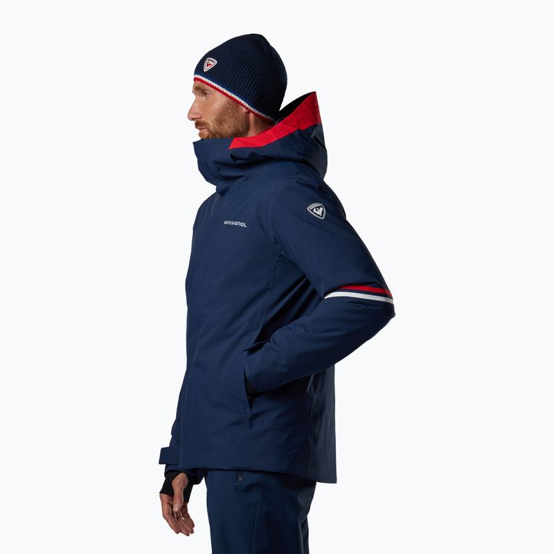Pánska lyžiarska bunda Rossignol Strawpile Insulated dark navy 4