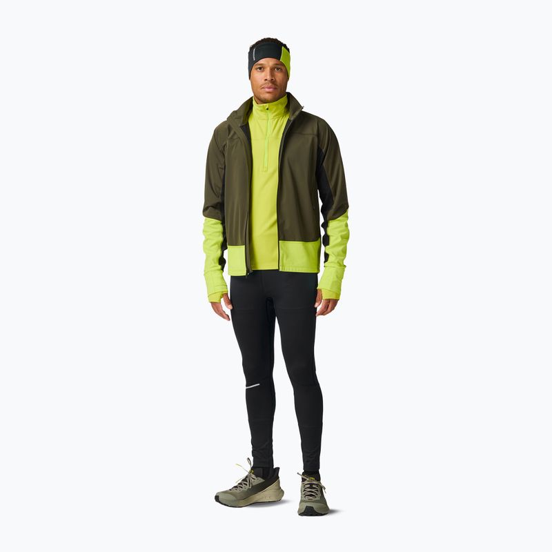 Pánske termo tričko Rossignol Half Zip First Layer wild lime 2