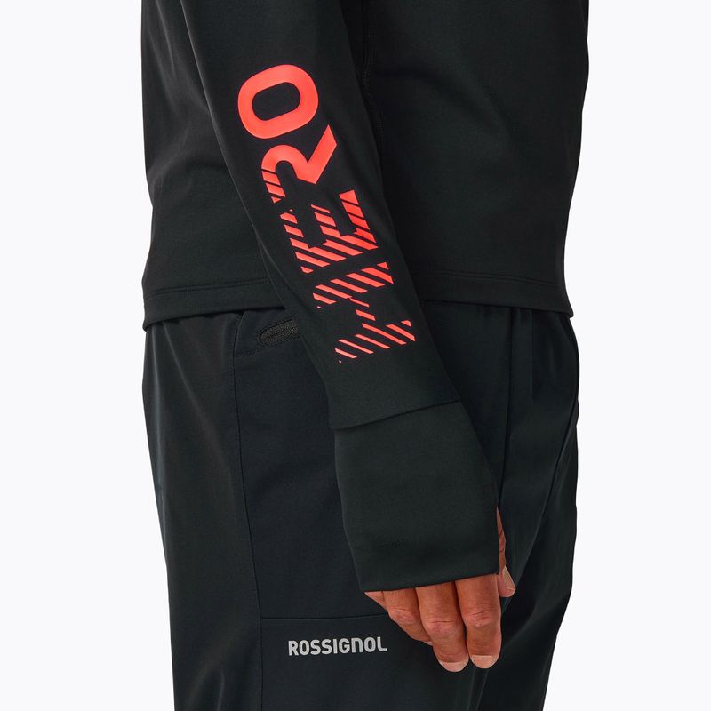 Pánska mikina Rossignol Hero Half Zip First Layer black 6