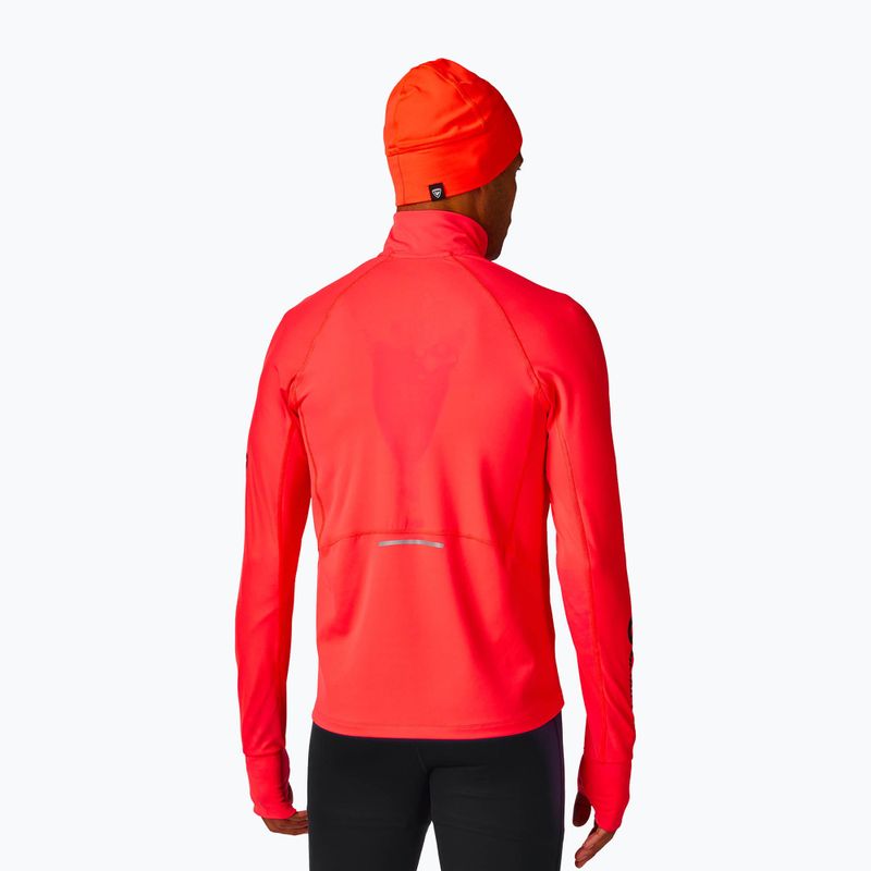 Pánska mikina Rossignol Hero Half Zip First Layer neon red 4