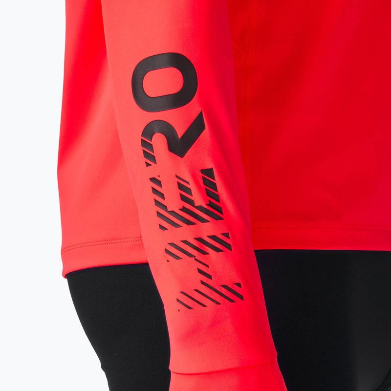 Pánska mikina Rossignol Hero Half Zip First Layer neon red 9