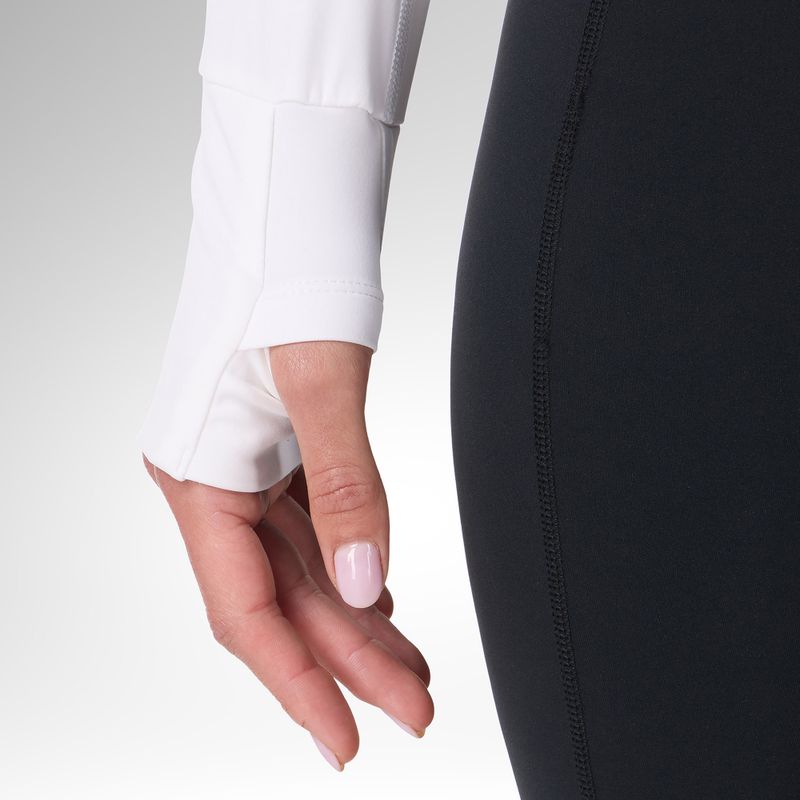 Dámska termo bielizeň Rossignol Half Zip First Layer white 5