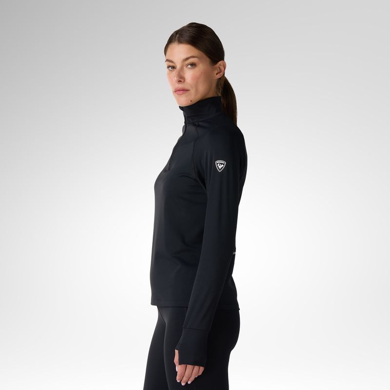 Dámska termo bielizeň Rossignol Half Zip First Layer black 4