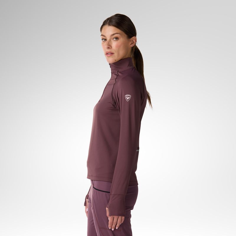 Dámska termo bielizeň Rossignol Half Zip First Layer huckleberry 4