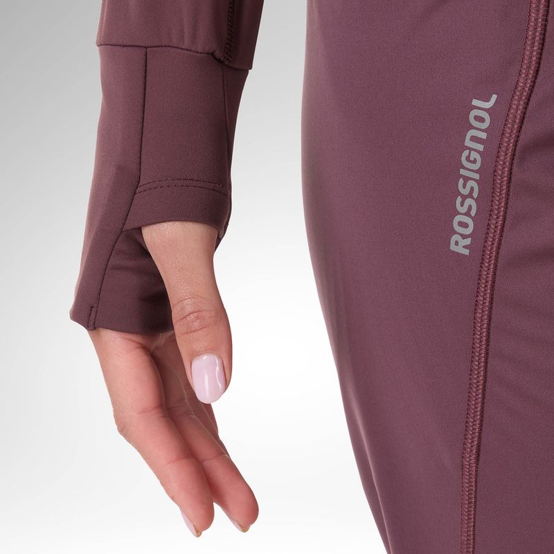 Dámska termo bielizeň Rossignol Half Zip First Layer huckleberry 6