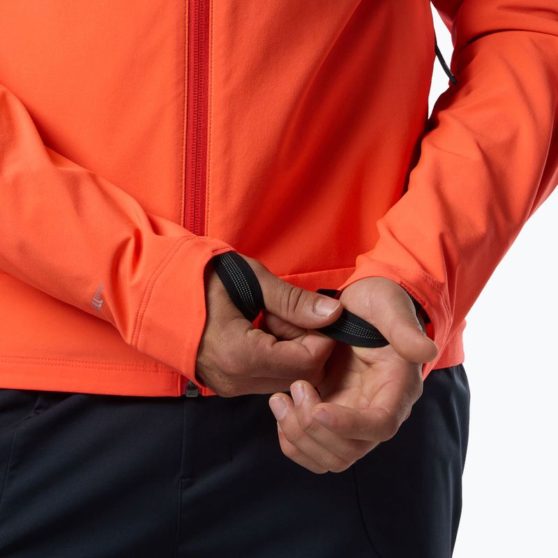 Pánska skialpová bunda Rossignol Venon Wind Hoodie neon red 8