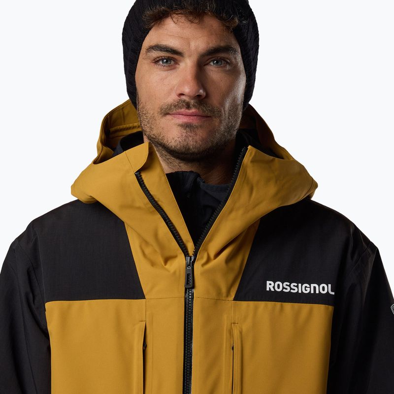 Pánska lyžiarska bunda Rossignol Outerlimits Insulated dusted ochre 5