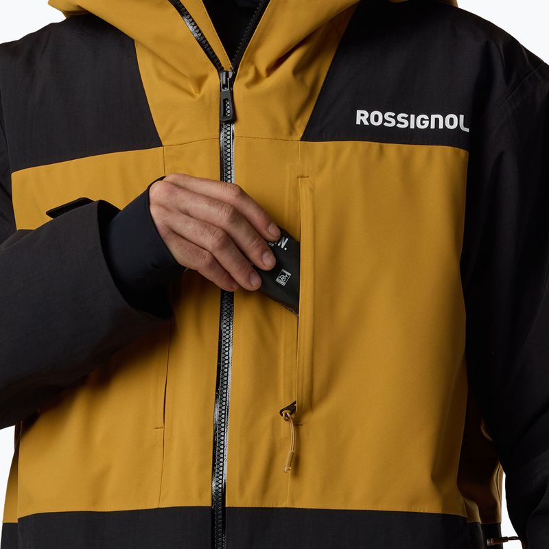 Pánska lyžiarska bunda Rossignol Outerlimits Insulated dusted ochre 8