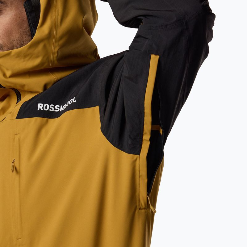 Pánska lyžiarska bunda Rossignol Outerlimits Insulated dusted ochre 9