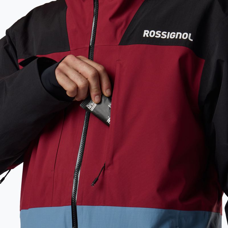 Pánska lyžiarska bunda Rossignol Outerlimits Insulated tibetan red 8