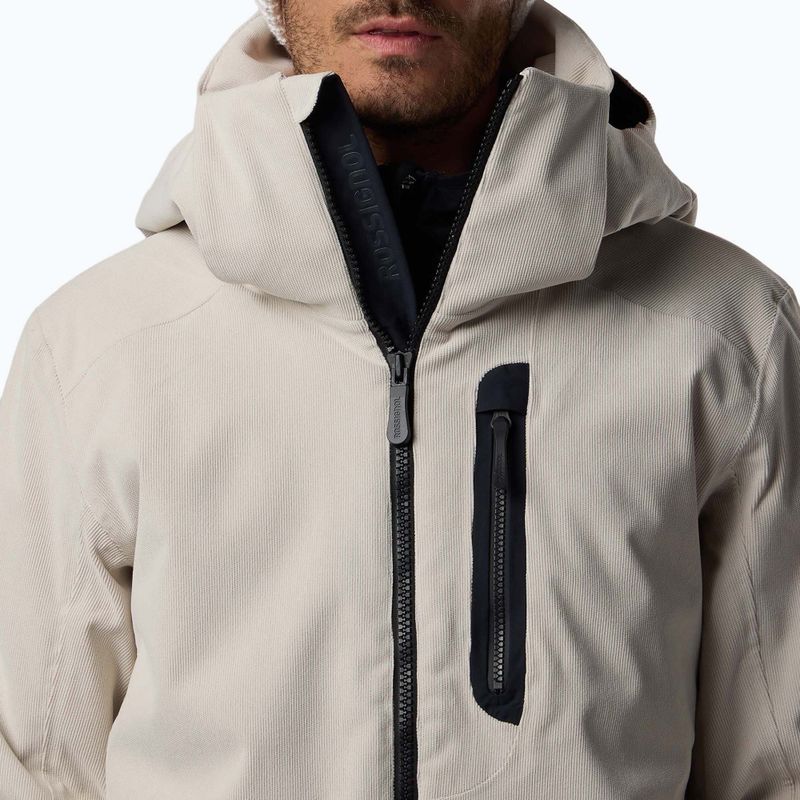 Pánska lyžiarska bunda Rossignol Corduroy Insulated silver cloud 5