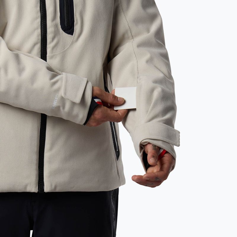 Pánska lyžiarska bunda Rossignol Corduroy Insulated silver cloud 7