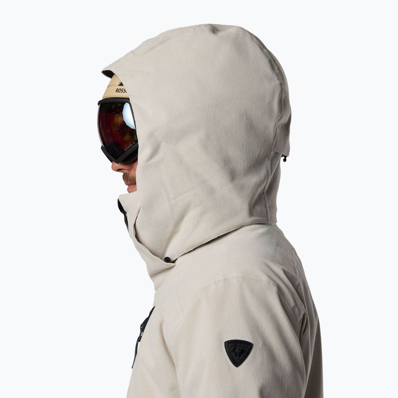 Pánska lyžiarska bunda Rossignol Corduroy Insulated silver cloud 14
