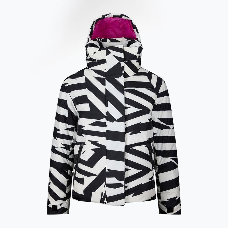 Dámska lyžiarska bunda Rossignol Snowblaze Down resort bold lines black 16