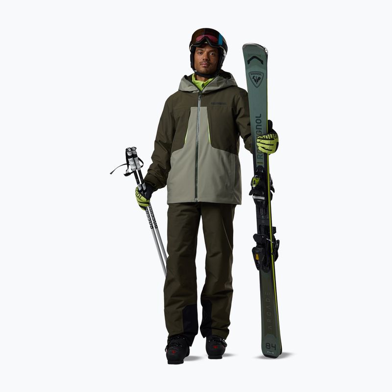 Pánske lyžiarske nohavice Rossignol Insulated Ski olive shadow 2