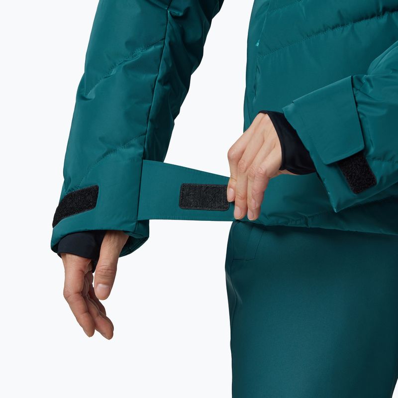 Dámska lyžiarska bunda Rossignol Staci Insulated transformative teal pearly 8