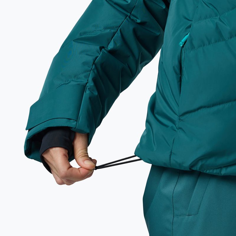 Dámska lyžiarska bunda Rossignol Staci Insulated transformative teal pearly 9