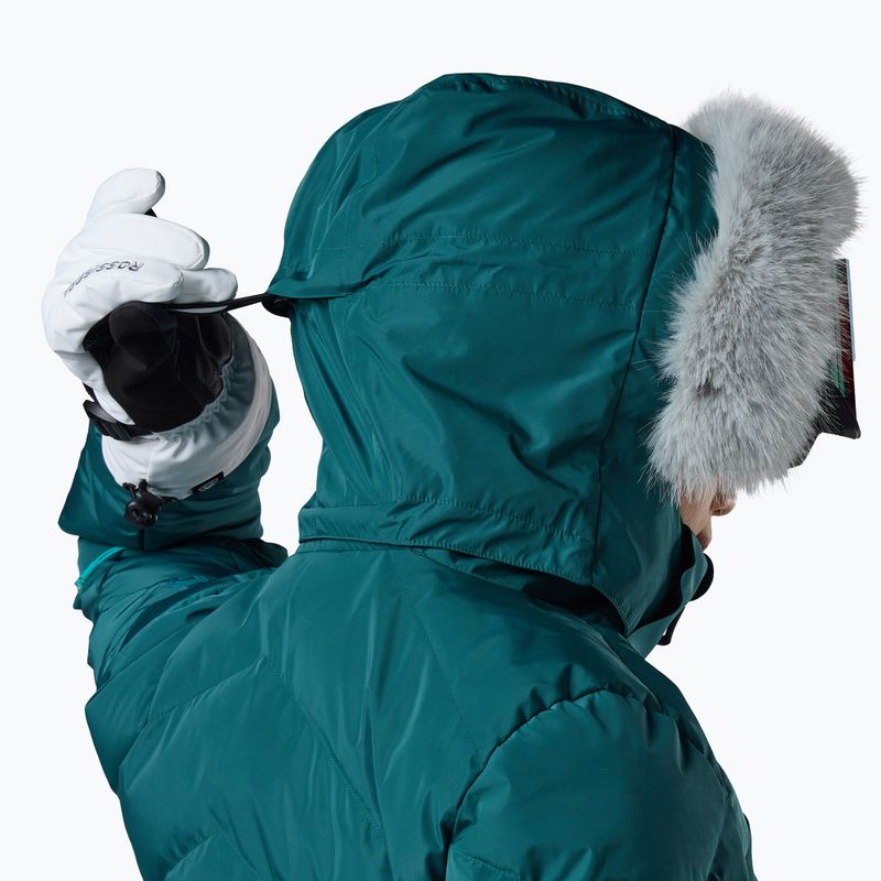 Dámska lyžiarska bunda Rossignol Staci Insulated transformative teal pearly 14