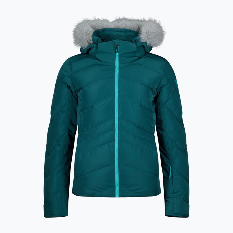 Dámska lyžiarska bunda Rossignol Staci Insulated transformative teal pearly 16