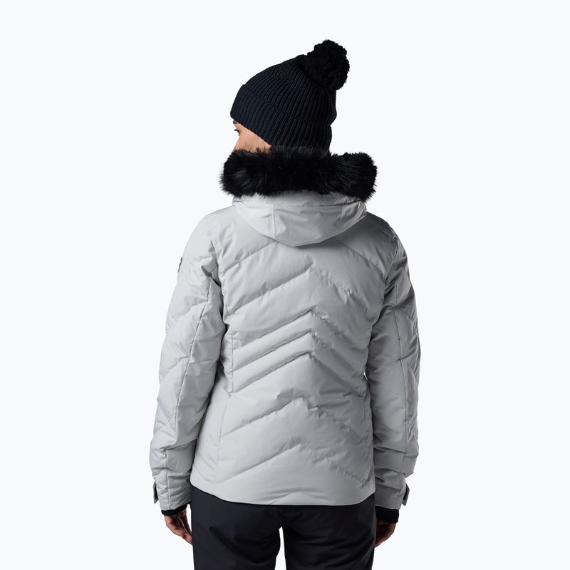 Dámska lyžiarska bunda Rossignol Staci Insulated silver pearly 3
