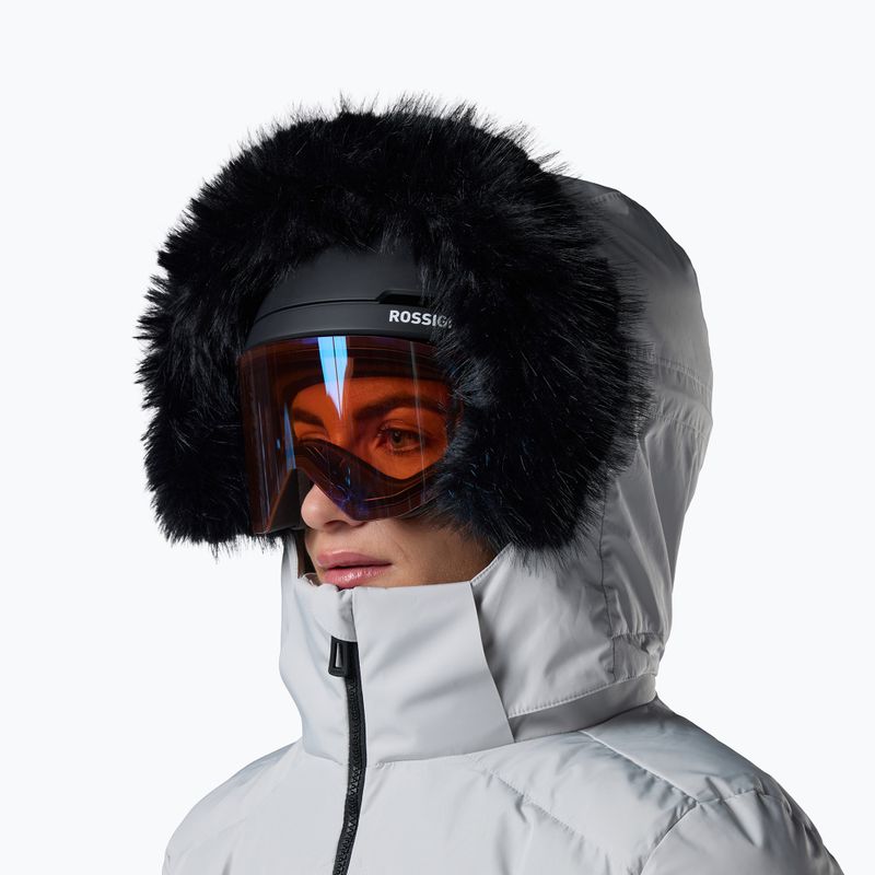 Dámska lyžiarska bunda Rossignol Staci Insulated silver pearly 13