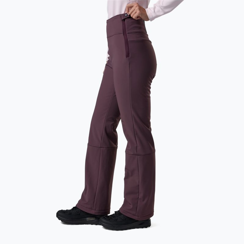 Dámske lyžiarske nohavice Rossignol Ski Softshell huckleberry 4