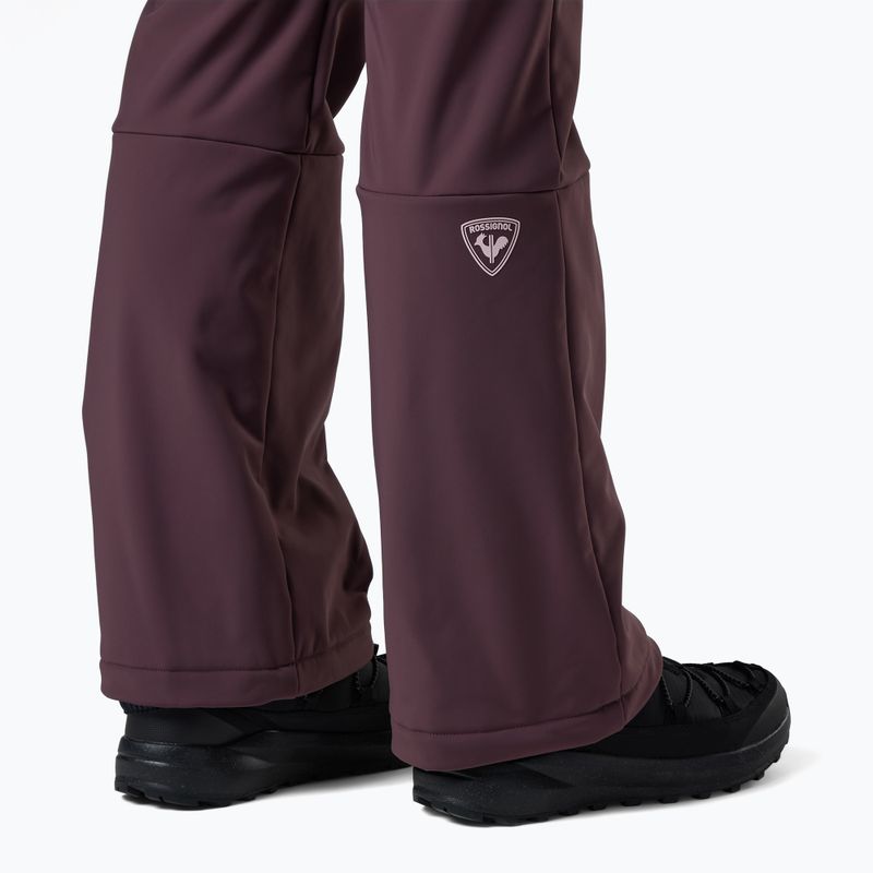 Dámske lyžiarske nohavice Rossignol Ski Softshell huckleberry 6