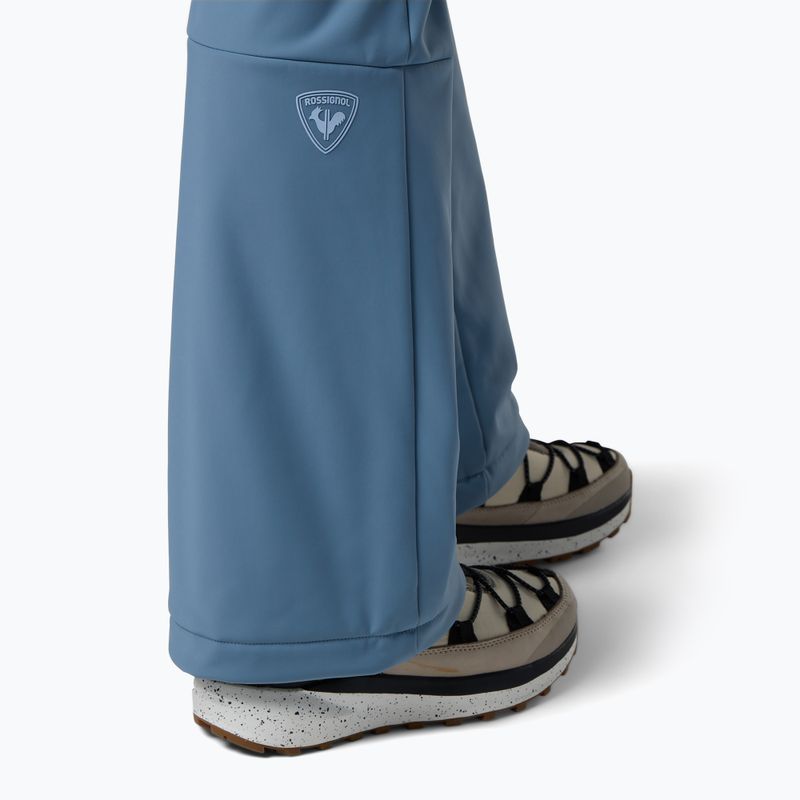 Dámske lyžiarske nohavice Rossignol Ski Softshell windward blue 6