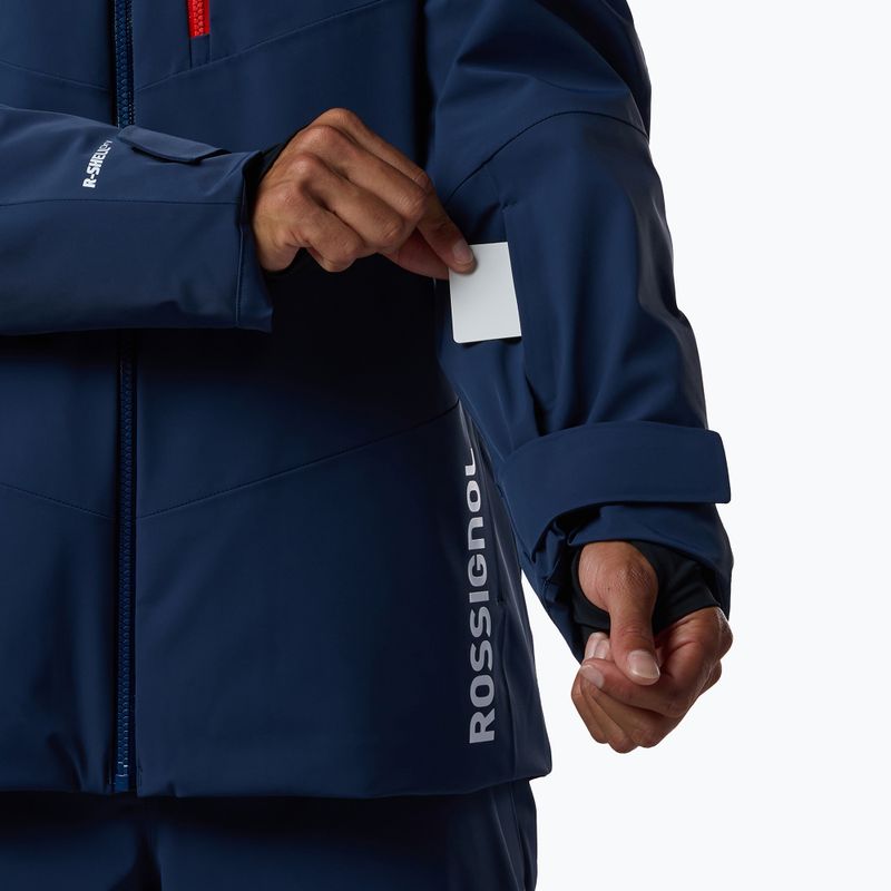 Pánska lyžiarska bunda Rossignol 4WS Blackside Insulated dark navy 6