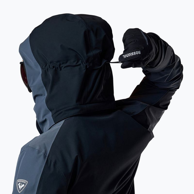 Pánska lyžiarska bunda Rossignol 4WS Blackside Insulated turbulence/black 14