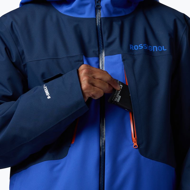 Pánska lyžiarska bunda Rossignol Velika Insulated dazzle blue/dark navy 6