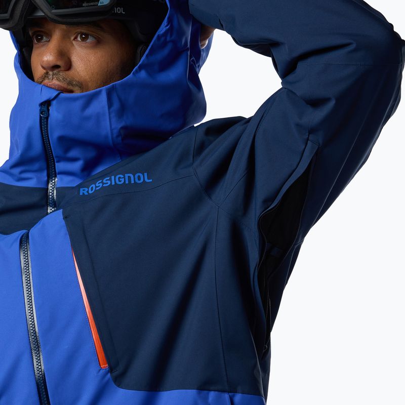 Pánska lyžiarska bunda Rossignol Velika Insulated dazzle blue/dark navy 15
