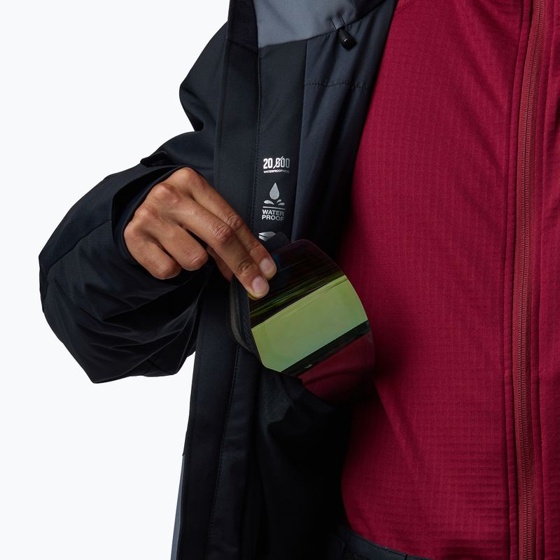 Pánska lyžiarska bunda Rossignol Velika Insulated turbulence/black 11