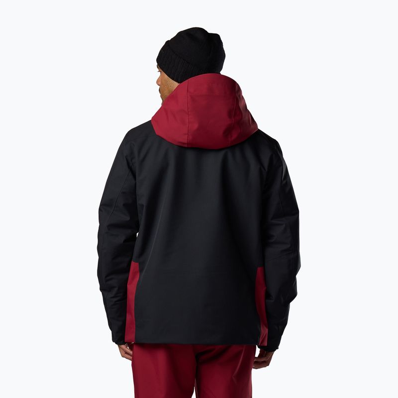 Pánska lyžiarska bunda Rossignol Velika Insulated tibetan red/black 3