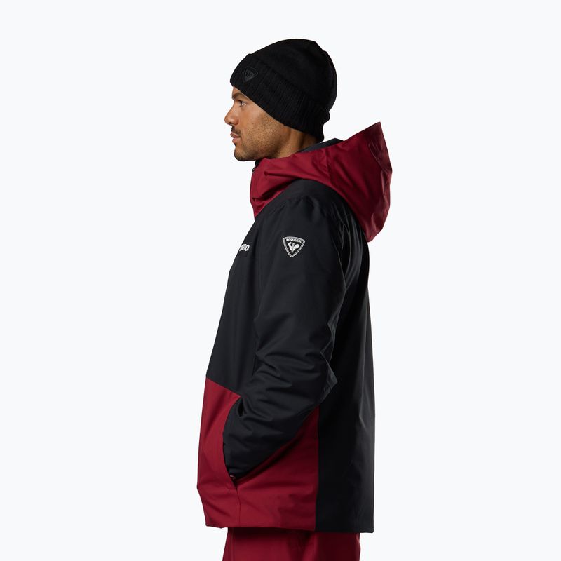 Pánska lyžiarska bunda Rossignol Velika Insulated tibetan red/black 4