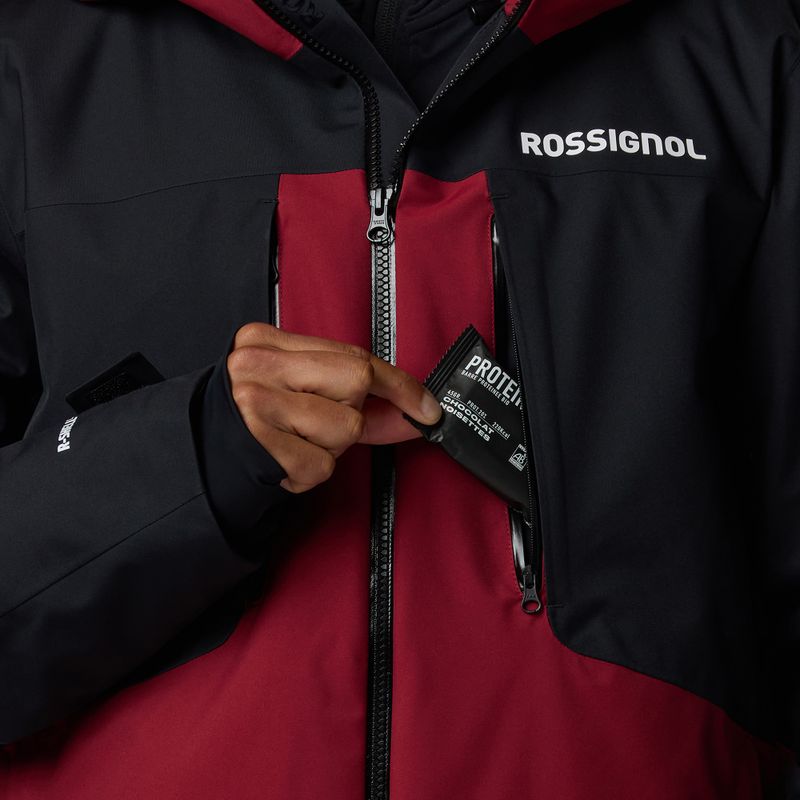 Pánska lyžiarska bunda Rossignol Velika Insulated tibetan red/black 7