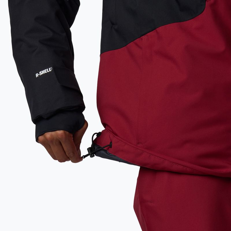 Pánska lyžiarska bunda Rossignol Velika Insulated tibetan red/black 8