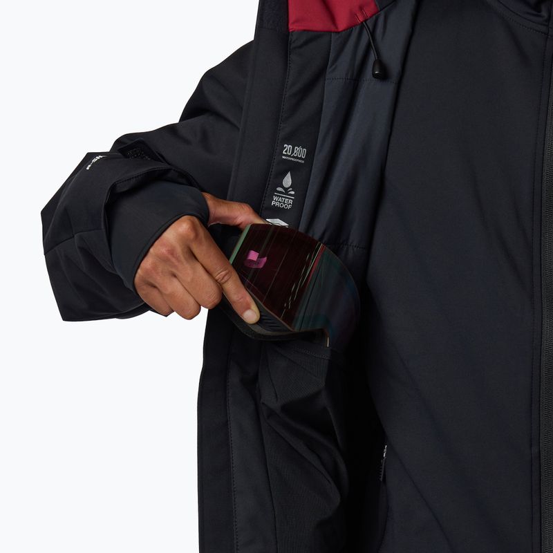 Pánska lyžiarska bunda Rossignol Velika Insulated tibetan red/black 10