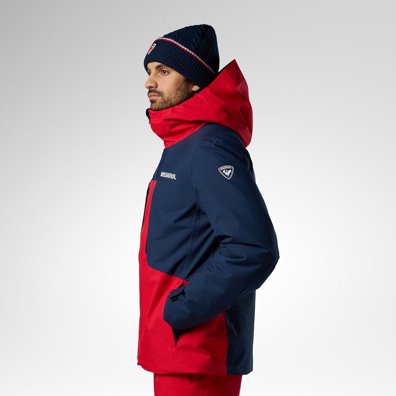 Pánska lyžiarska bunda Rossignol Velika Insulated sports red/dark navy 4