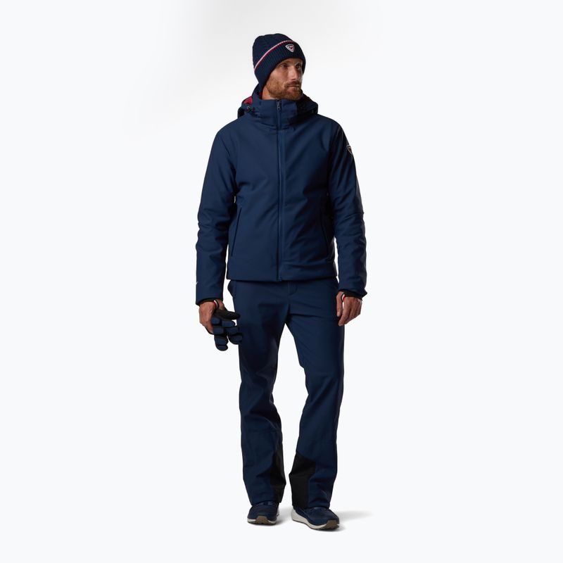 Pánska lyžiarska bunda Rossignol Resort Softshell dark navy 2