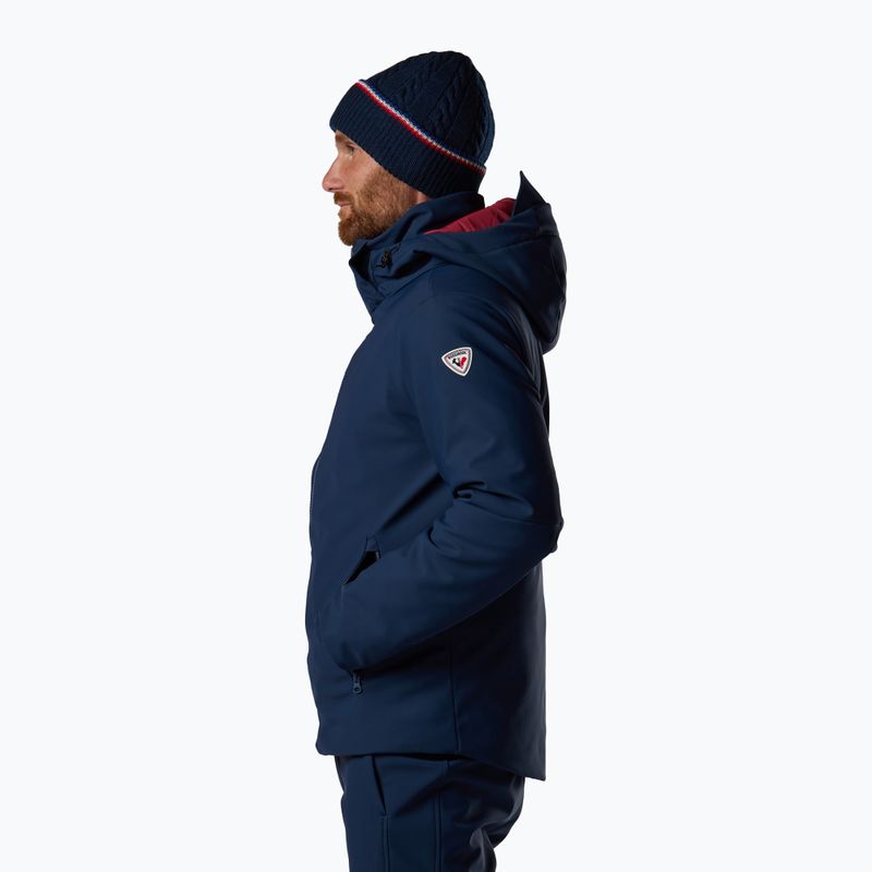 Pánska lyžiarska bunda Rossignol Resort Softshell dark navy 4
