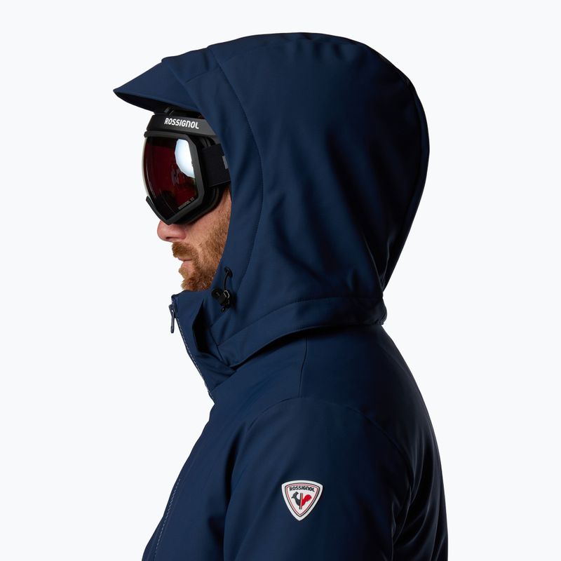 Pánska lyžiarska bunda Rossignol Resort Softshell dark navy 6