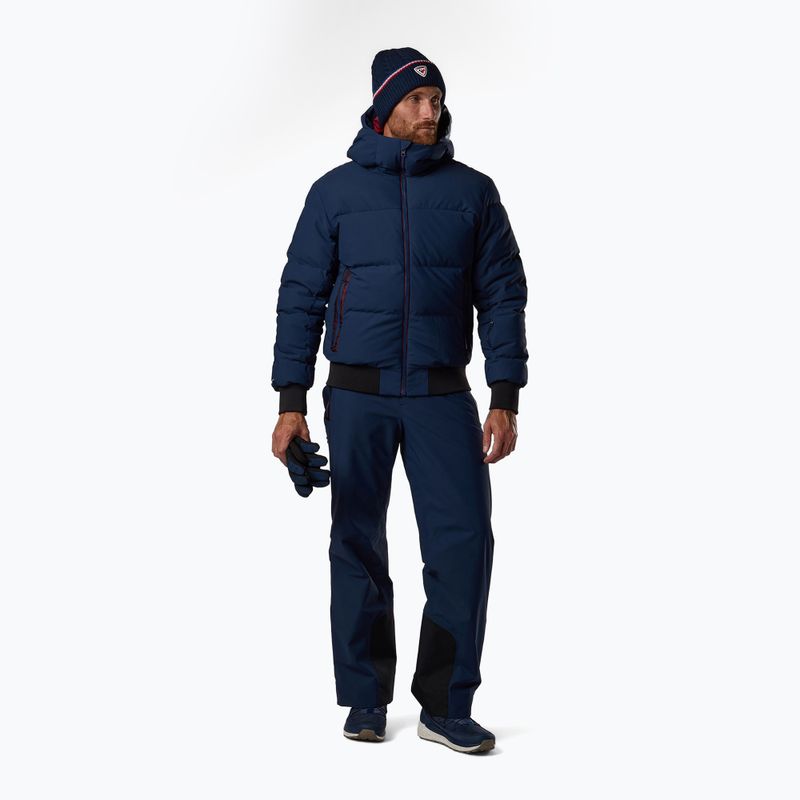 Pánska lyžiarska bunda Rossignol Snowblaze Down Bomber dark navy 2