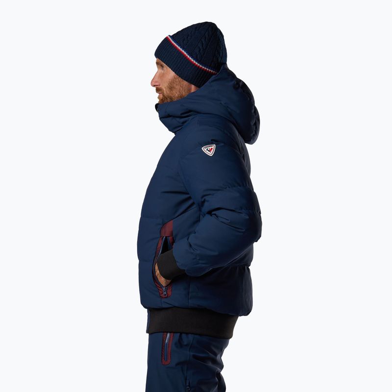 Pánska lyžiarska bunda Rossignol Snowblaze Down Bomber dark navy 4